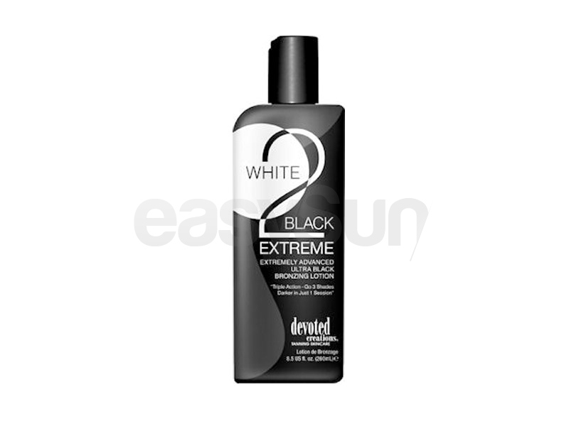 White 2 Black Extreme 260ml EasySun